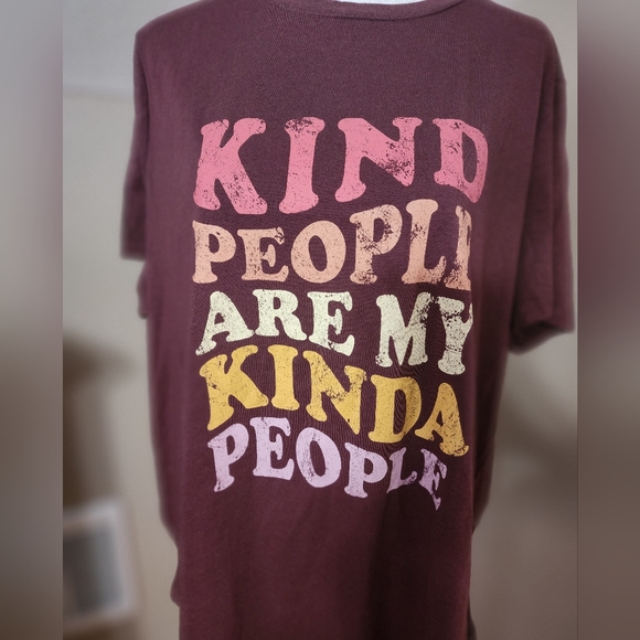 NWT! Maurices Plus Size Kind People Graphic Tee~ Size 1X - Picture 8 of 9